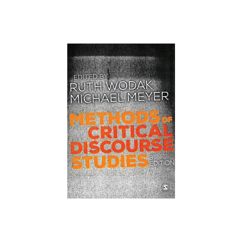 Sage Publications Ltd Methods of Critical Discourse Studies (häftad, eng)