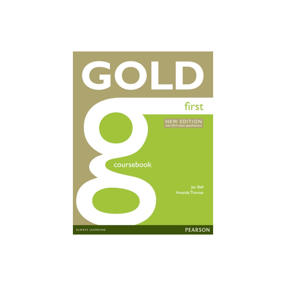 Pearson Education Limited Gold First New Edition Coursebook (häftad, eng)