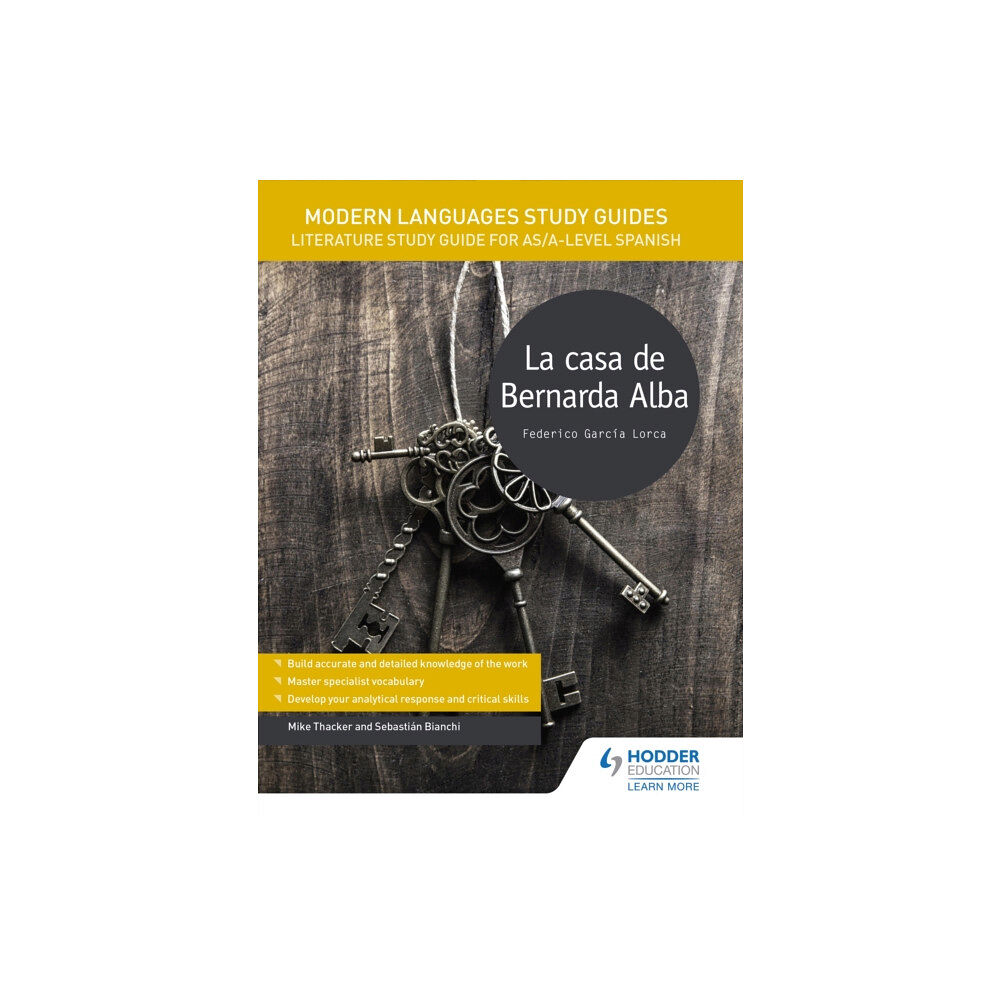 Hachette Learning Modern Languages Study Guides: La casa de Bernarda Alba (häftad, eng)