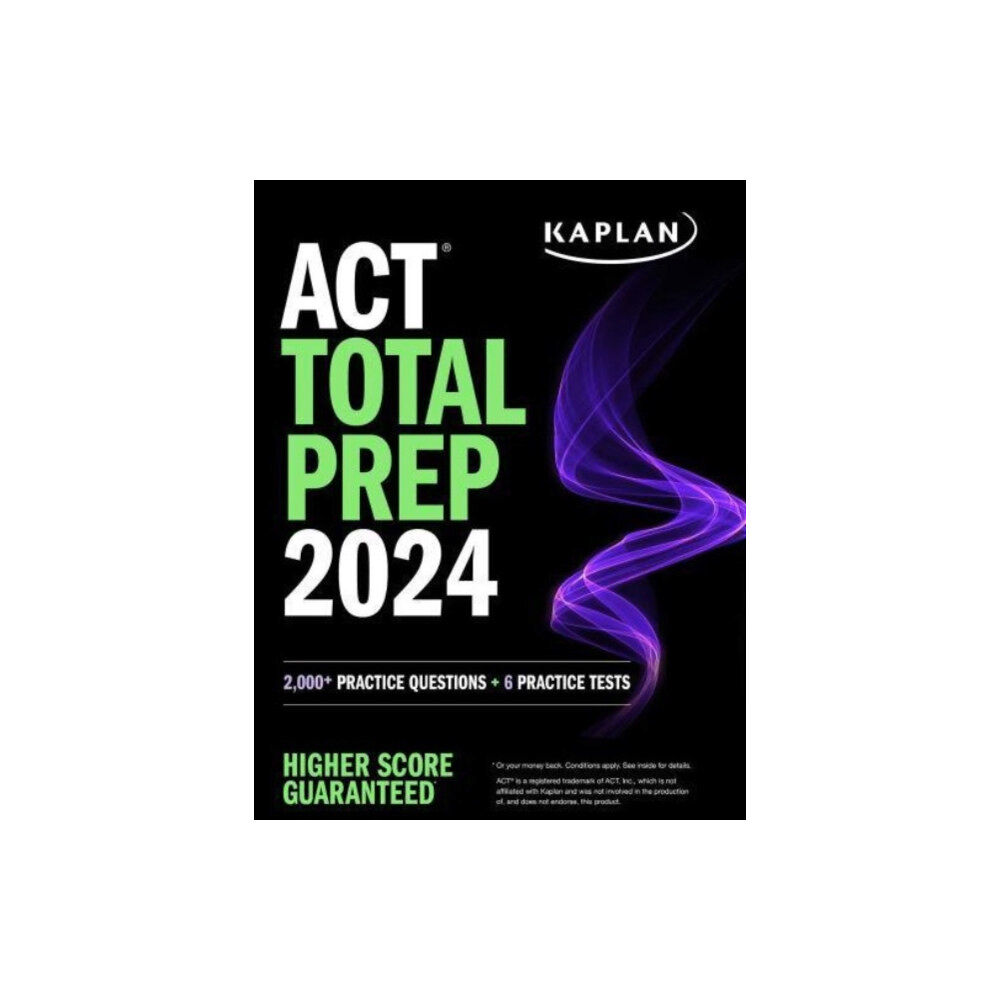 Kaplan AEC Education ACT Total Prep 2024: Includes 2,000+ Practice Questions + 6 Practice Tests (häftad, eng)