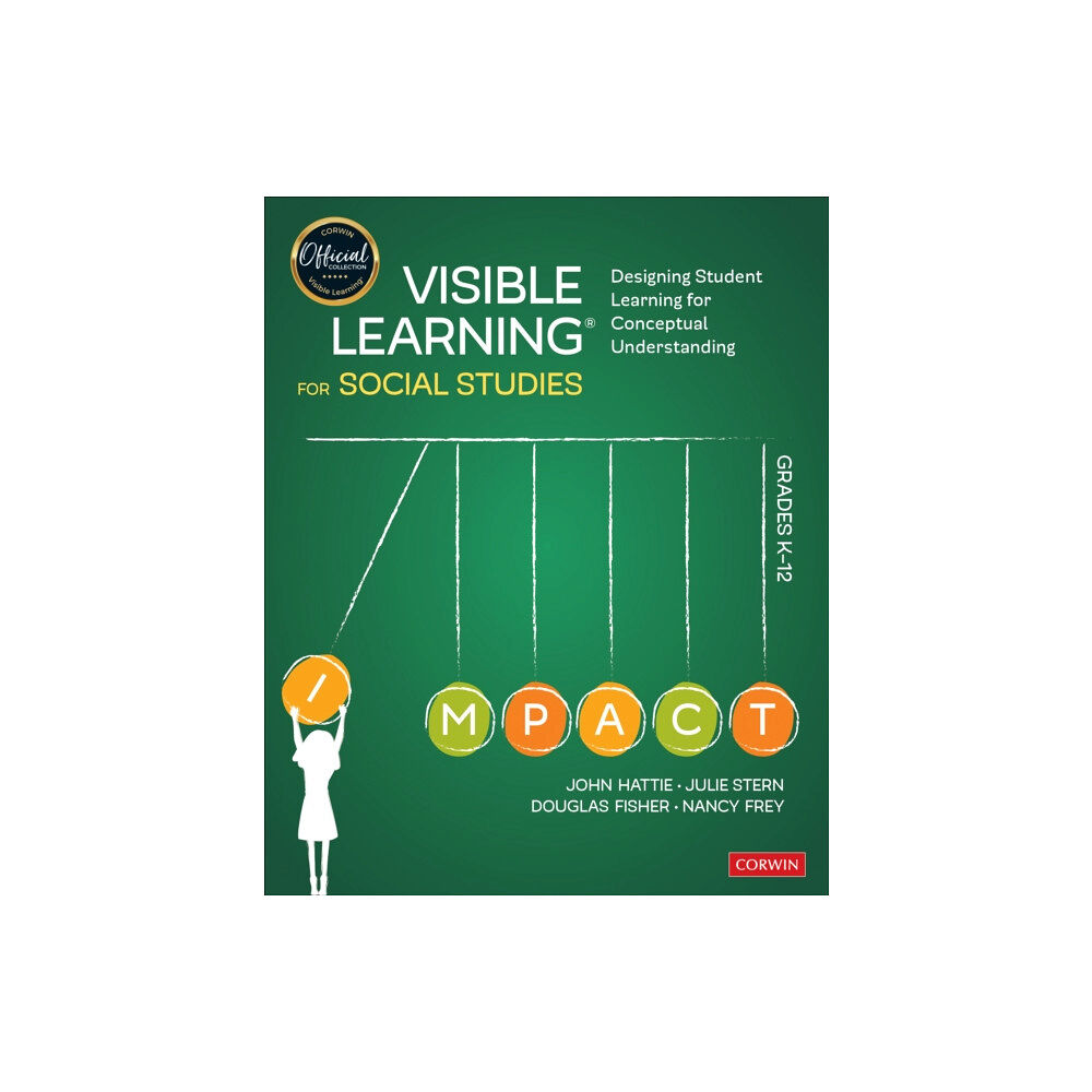 Sage publications inc Visible Learning for Social Studies, Grades K-12 (häftad, eng)