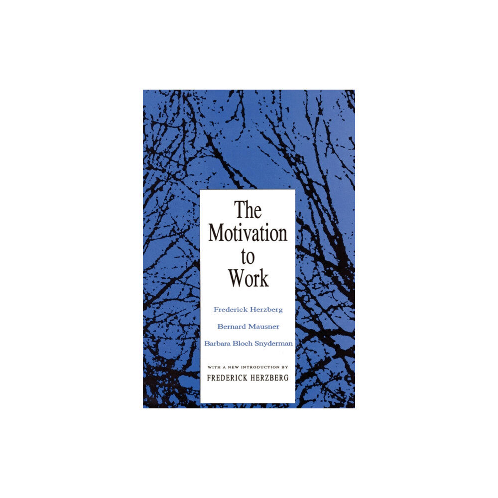 Taylor & francis inc Motivation to Work (häftad, eng)