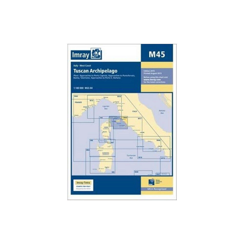 Imray, Laurie, Norie & Wilson Ltd M45 Tuscan Archipelago