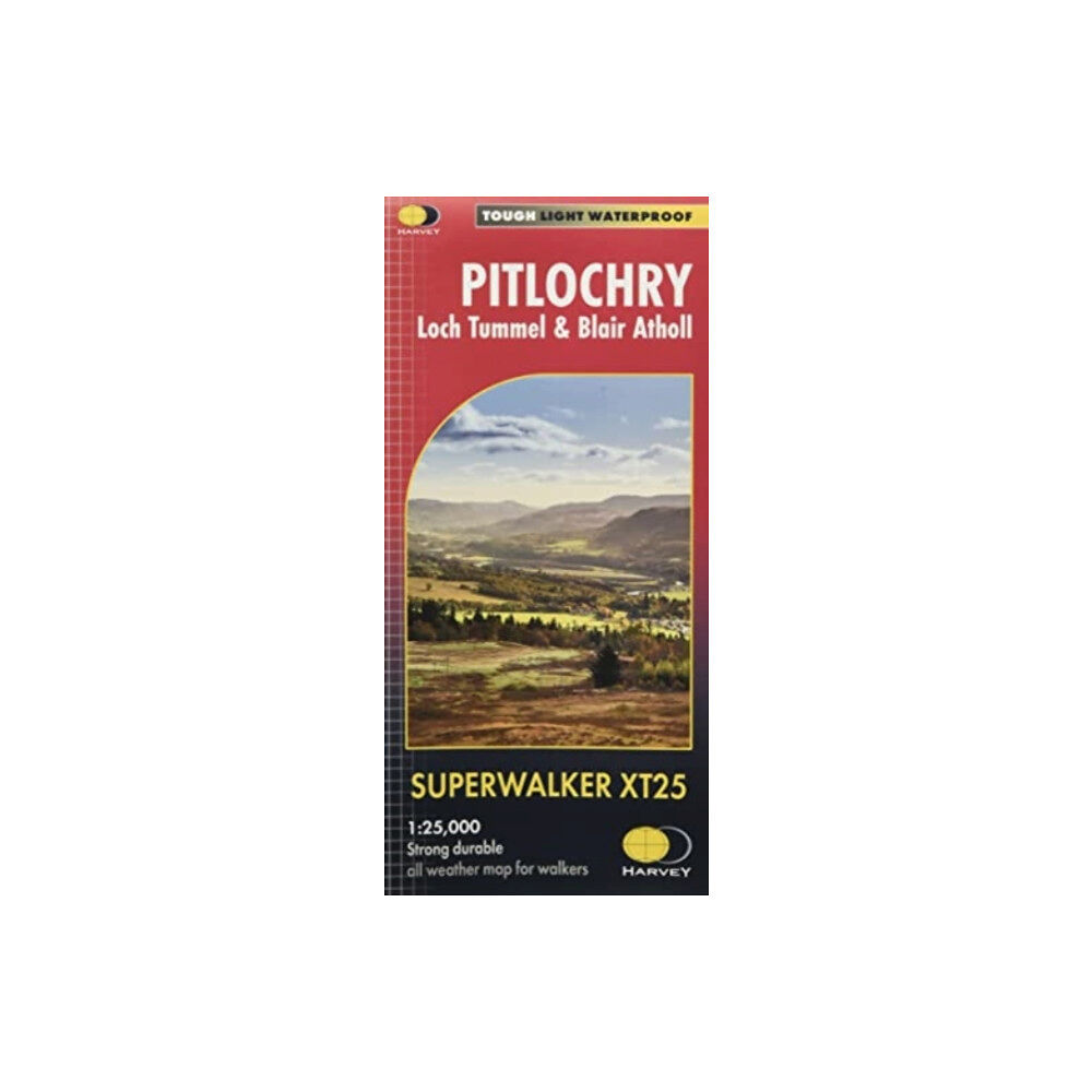 Harvey Map Services Ltd Pitlochry XT25