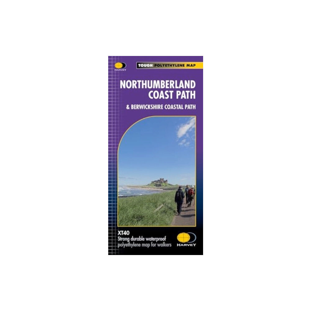 Harvey Map Services Ltd Northumberland Coast Path