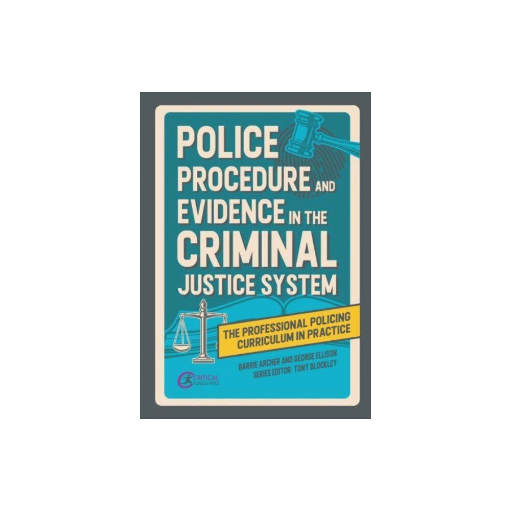 Taylor & francis ltd Police Procedure and Evidence in the Criminal Justice System (häftad, eng)
