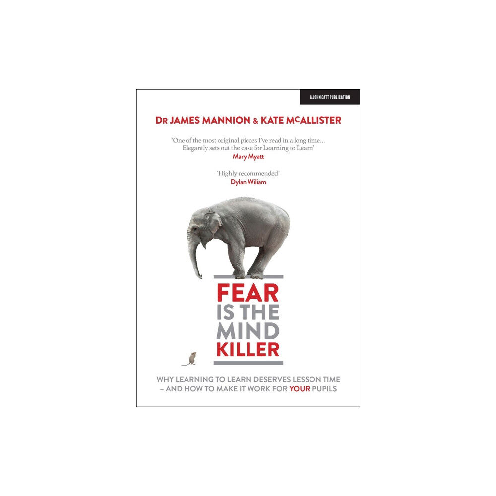 Hachette Learning Fear Is The Mind Killer: Why Learning to Learn deserves lesson time - and how to make it work for your pupils (häftad, e...