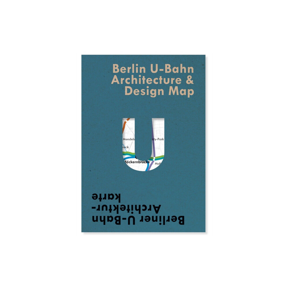 Blue Crow Media Berlin U-Bahn Architecture & Design Map