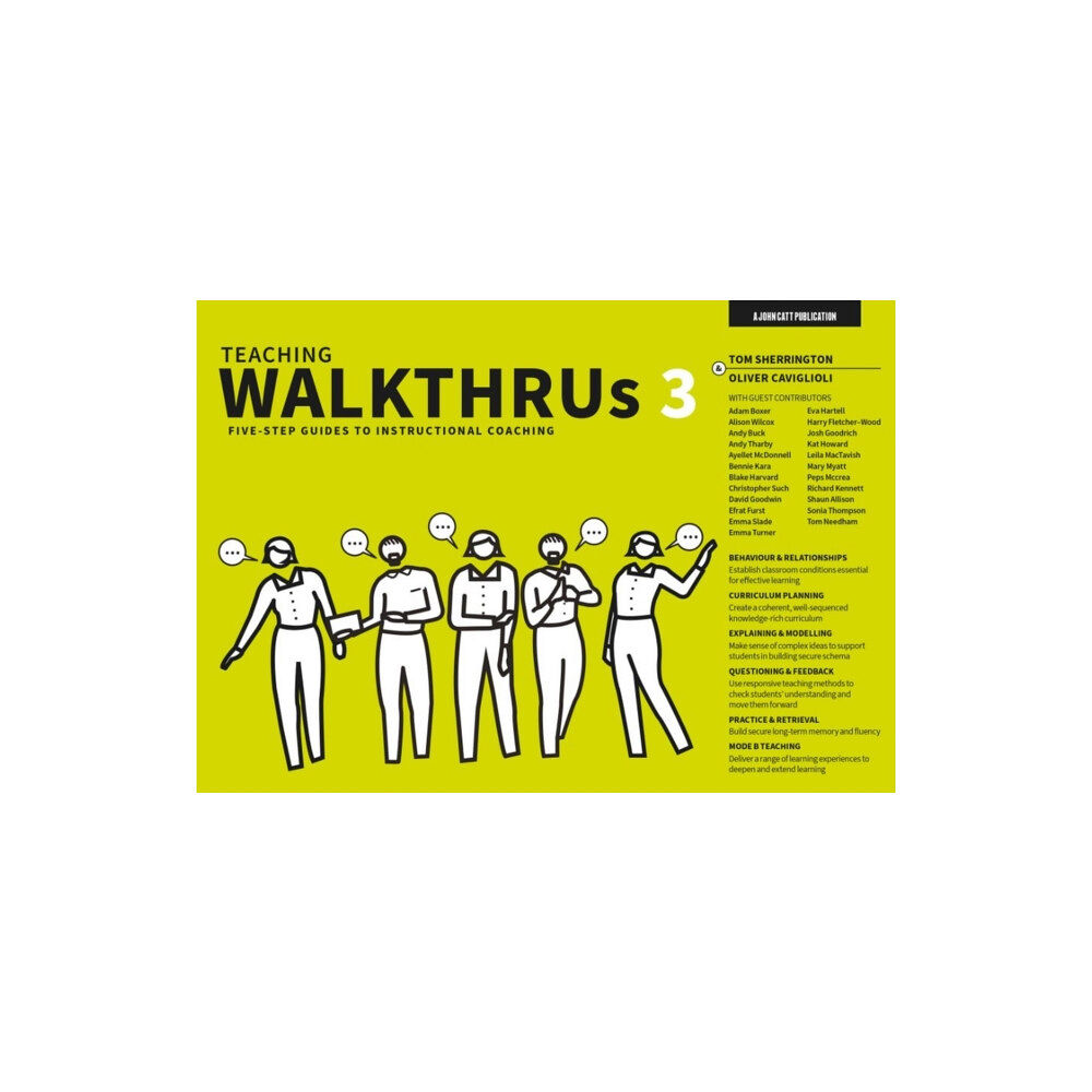 Hachette Learning Teaching WalkThrus 3: Five-step guides to instructional coaching (häftad, eng)