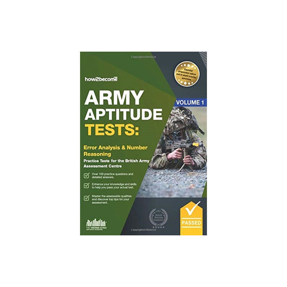 How2become Ltd Army Aptitude Tests: (häftad, eng)