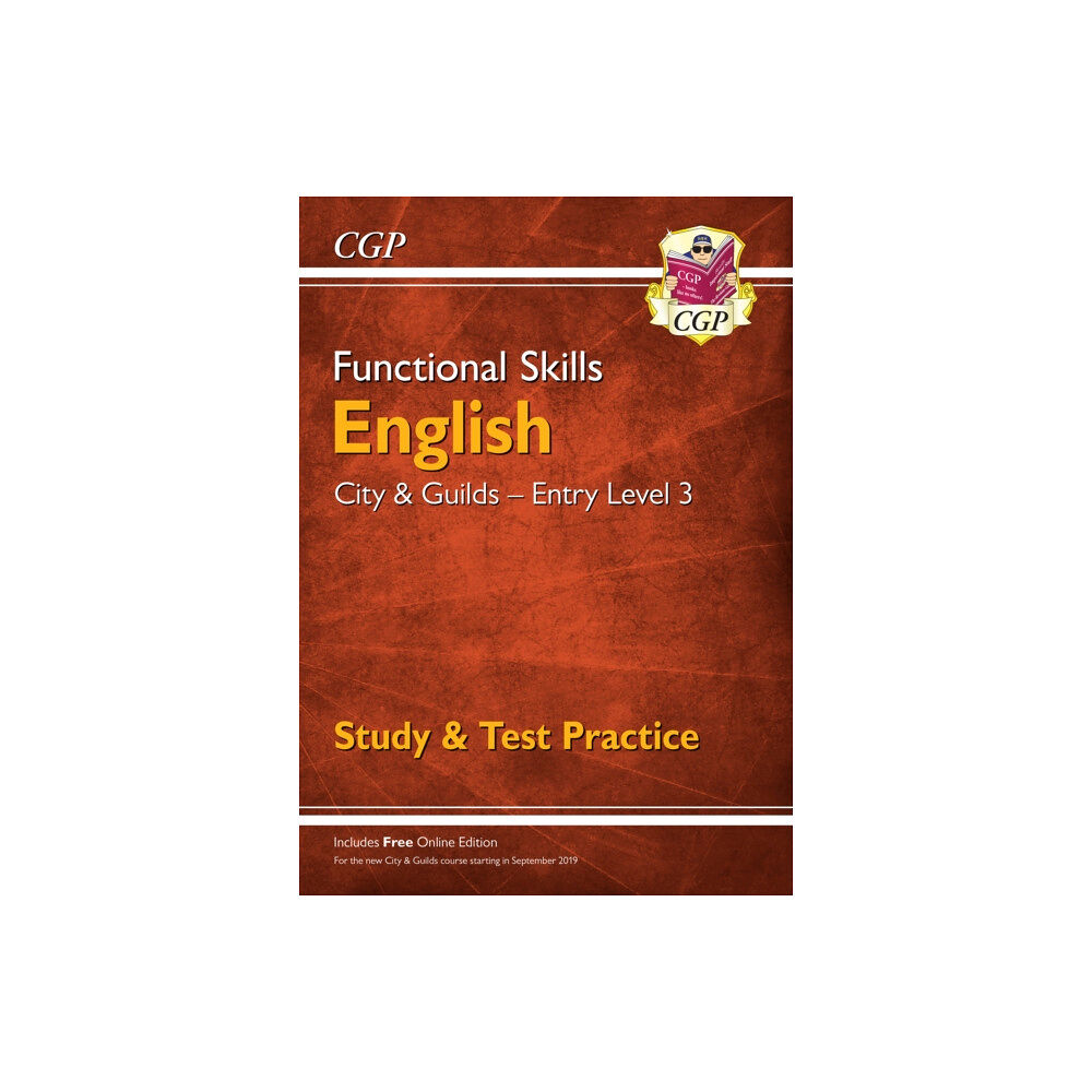 Coordination Group Publications Ltd (CGP) Functional Skills English: City & Guilds Entry Level 3 - Study & Test Practice (häftad, eng)