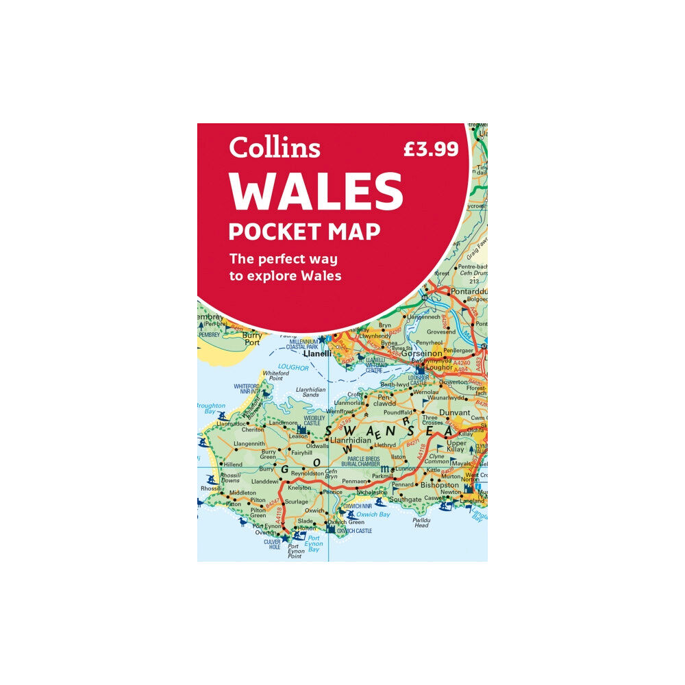 HarperCollins Publishers Wales Pocket Map