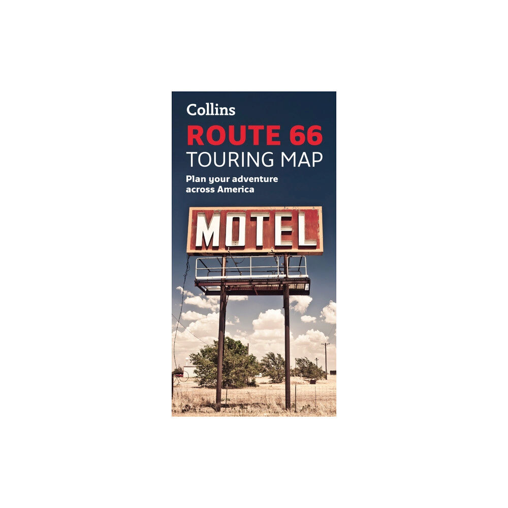 HarperCollins Publishers Collins Route 66 Touring Map