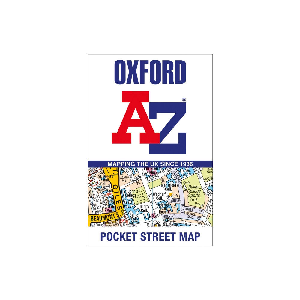 HarperCollins Publishers Oxford A-Z Pocket Street Map