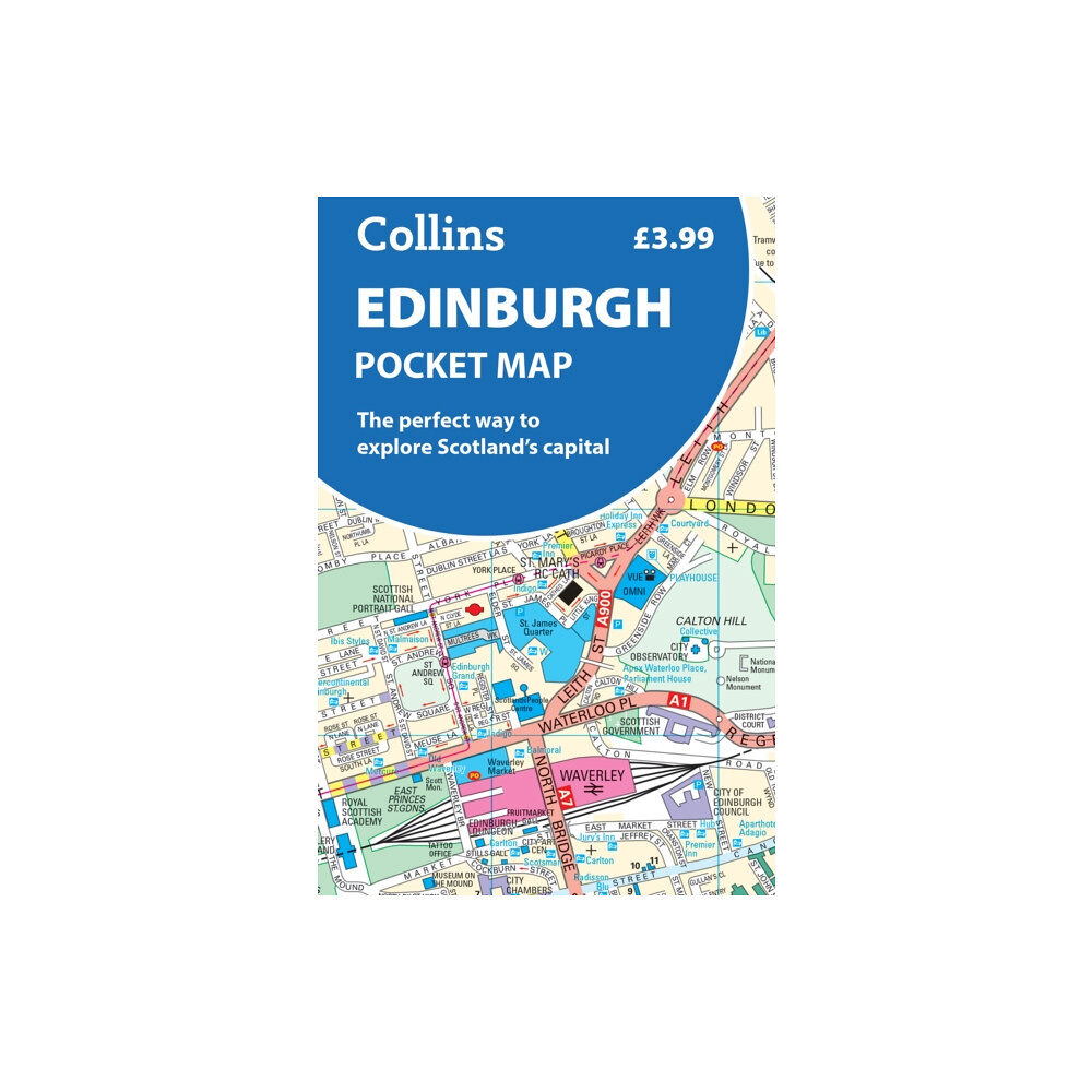 HarperCollins Publishers Edinburgh Pocket Map