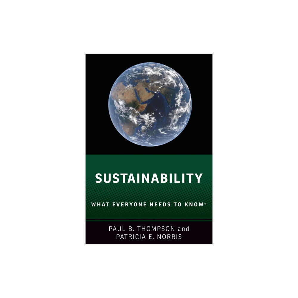 Oxford University Press Inc Sustainability (häftad, eng)