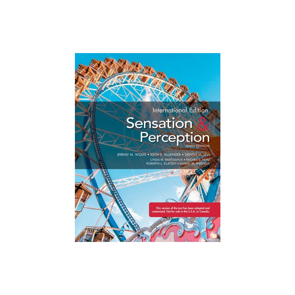 Oxford University Press Inc Sensation and Perception (häftad, eng)