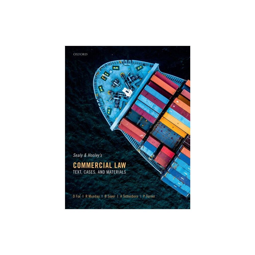 Oxford University Press Sealy and Hooley's Commercial Law (häftad, eng)