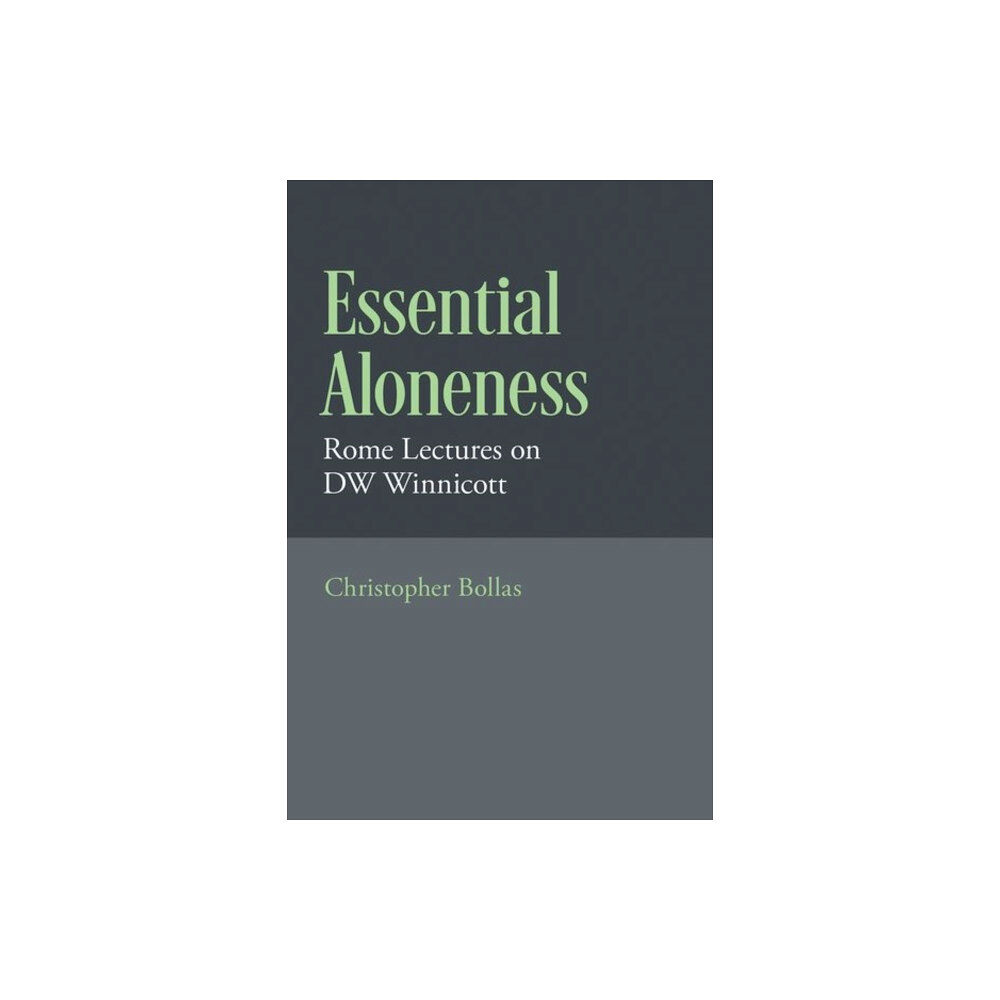 Oxford University Press Inc Essential Aloneness (inbunden, eng)