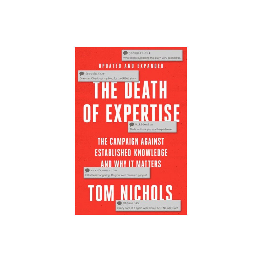 Oxford University Press Inc The Death of Expertise (häftad, eng)