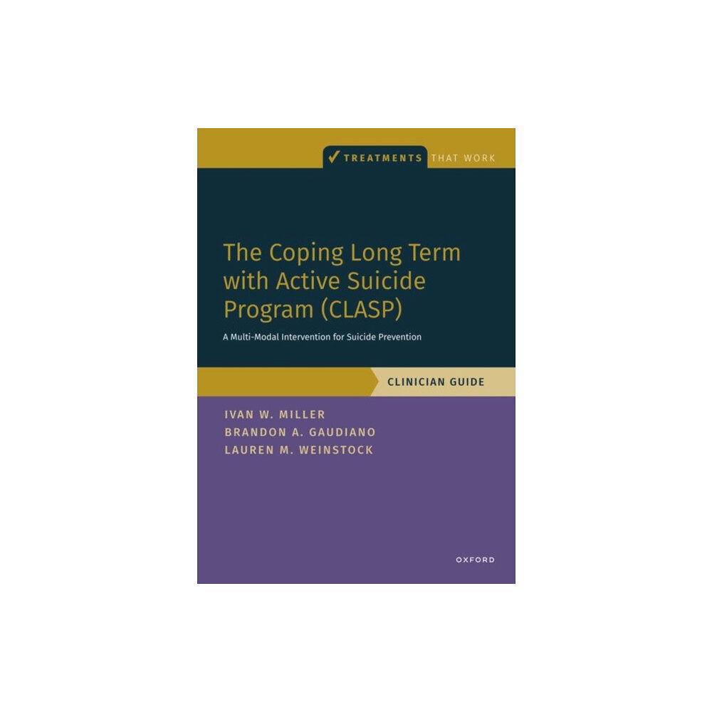 Oxford University Press Inc The Coping Long Term with Active Suicide Program (CLASP) (häftad, eng)