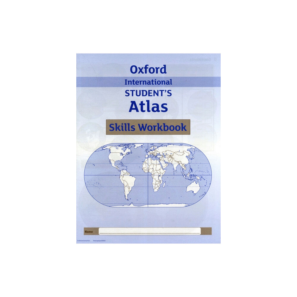 Oxford University Press Oxford International Student's Atlas Skills Workbook (häftad, eng)