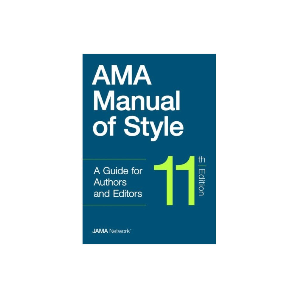Oxford University Press Inc AMA Manual of Style (inbunden, eng)