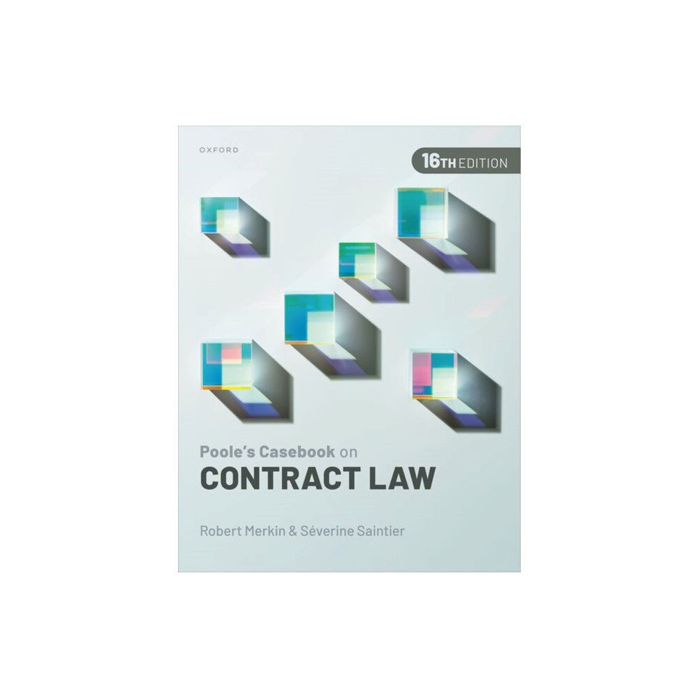 Oxford University Press Poole's Casebook on Contract Law (häftad, eng)