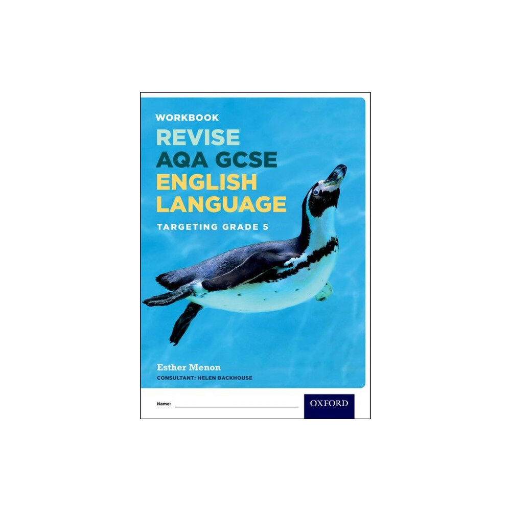 Oxford University Press AQA GCSE English Language: Targeting Grade 5 Revision Workbook (häftad, eng)