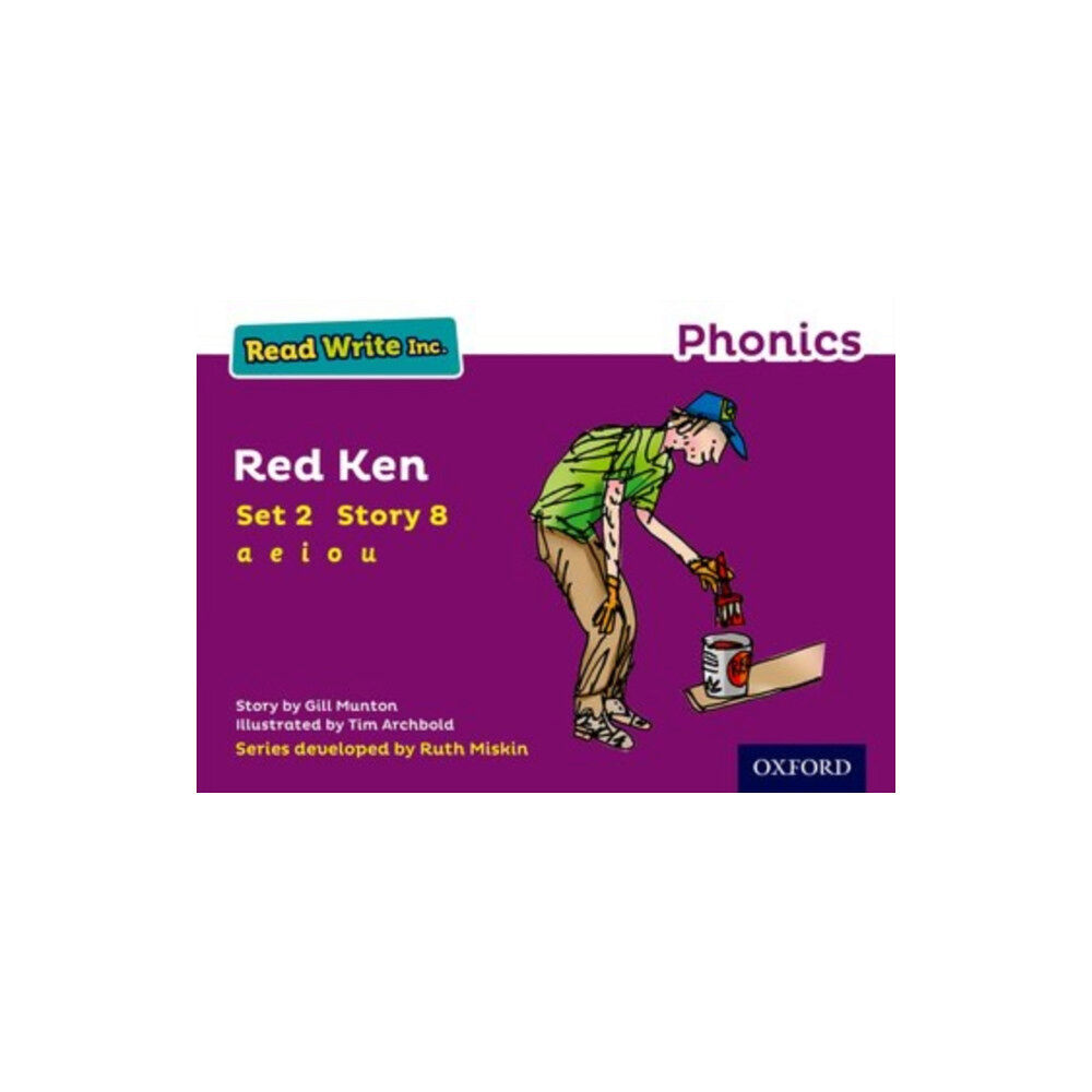 Oxford University Press Read Write Inc. Phonics: Red Ken (Purple Set 2 Storybook 8) (häftad, eng)