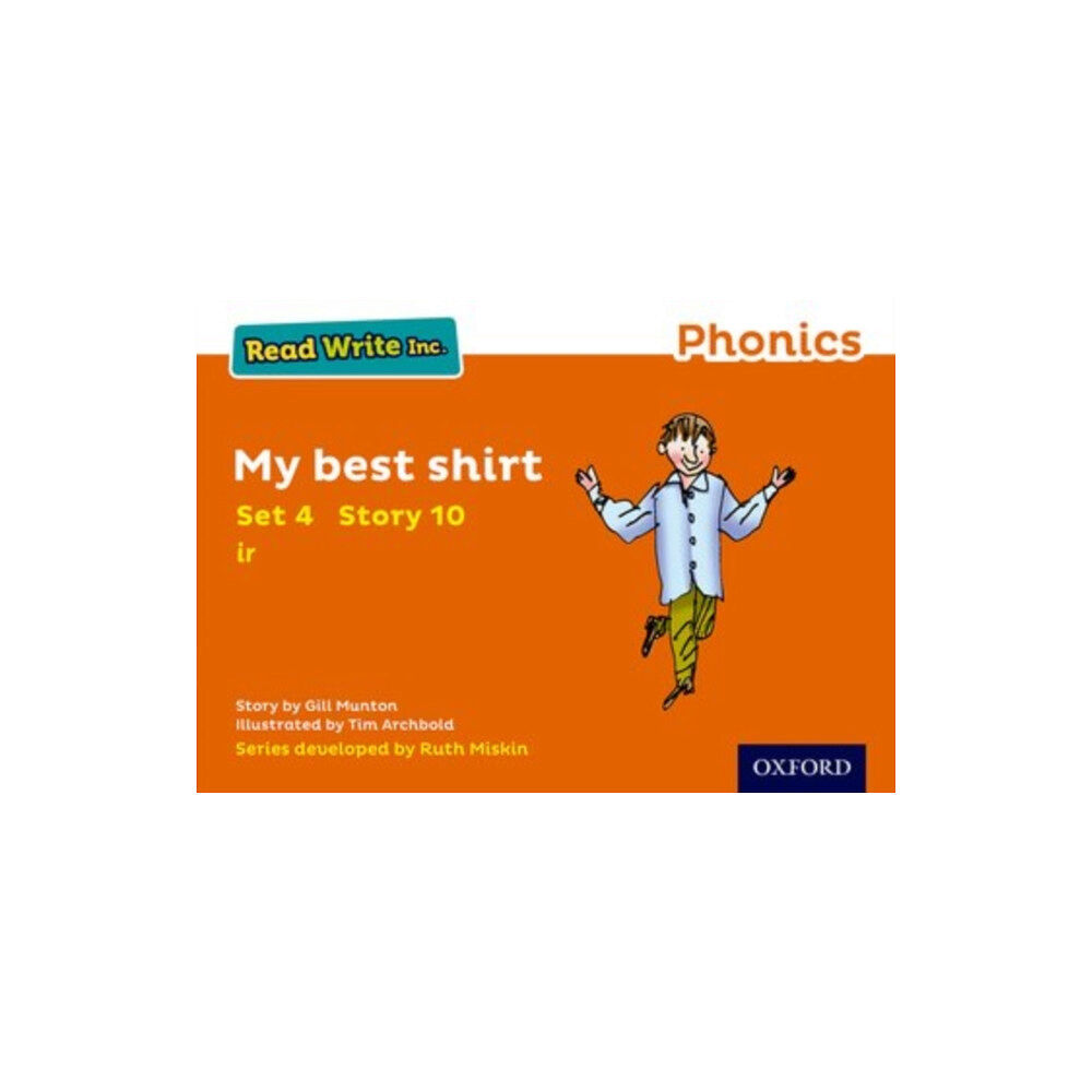 Oxford University Press Read Write Inc. Phonics: My Best Shirt (Orange Set 4 Storybook 10) (häftad, eng)