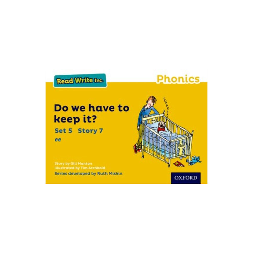Oxford University Press Read Write Inc. Phonics: Do We Have to Keep it? (Yellow Set 5 Storybook 7) (häftad, eng)
