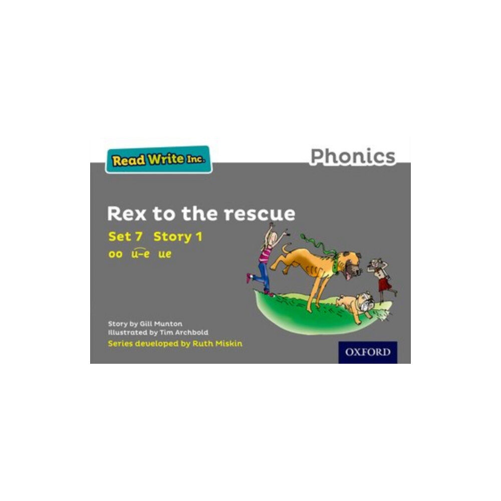 Oxford University Press Read Write Inc. Phonics: Rex to the Rescue (Grey Set 7 Storybook 1) (häftad, eng)