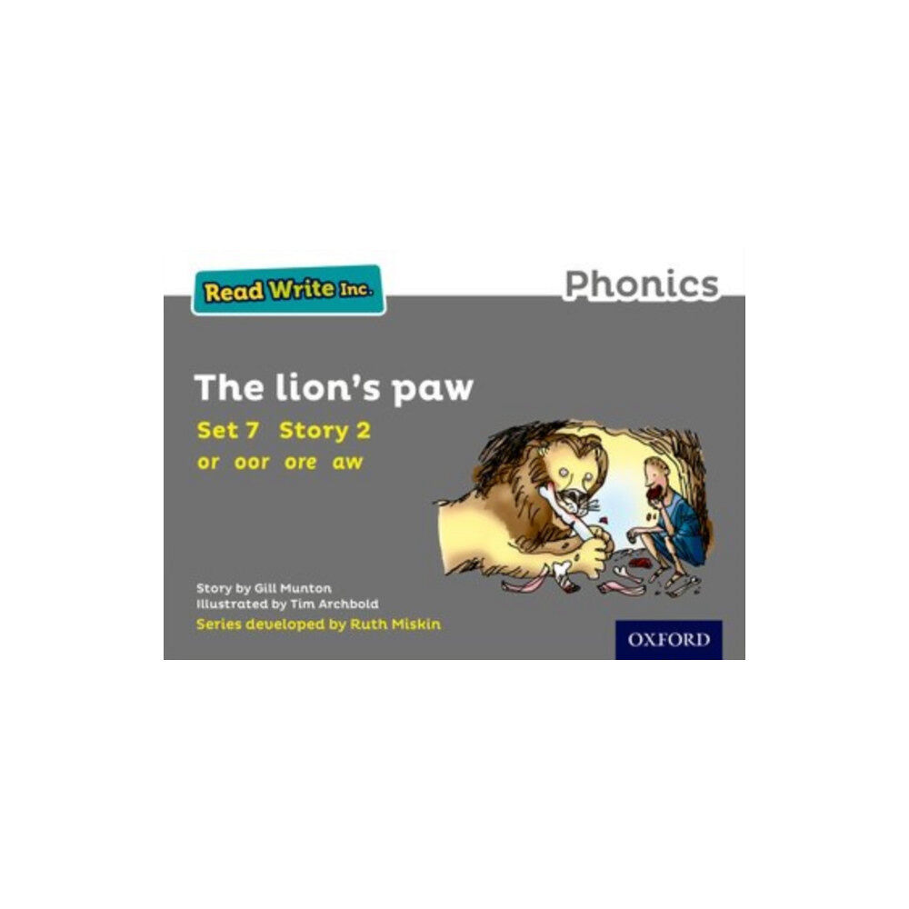Oxford University Press Read Write Inc. Phonics: The Lion's Paw (Grey Set 7 Storybook 2) (häftad, eng)