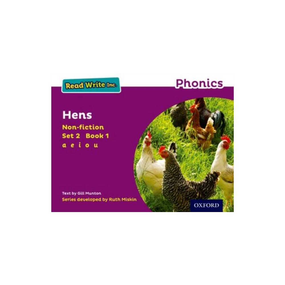 Oxford University Press Read Write Inc. Phonics: Hens (Purple Set 2 Non-fiction 1) (häftad, eng)
