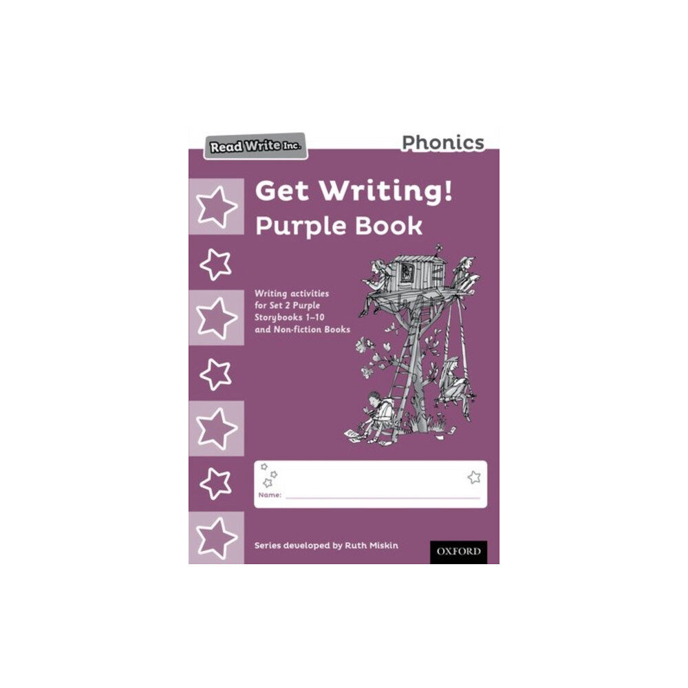 Oxford University Press Read Write Inc. Phonics: Get Writing! Purple Book Pack of 10 (häftad, eng)