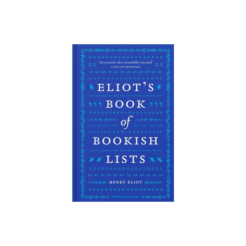 Penguin books ltd Eliot's Book of Bookish Lists (inbunden, eng)