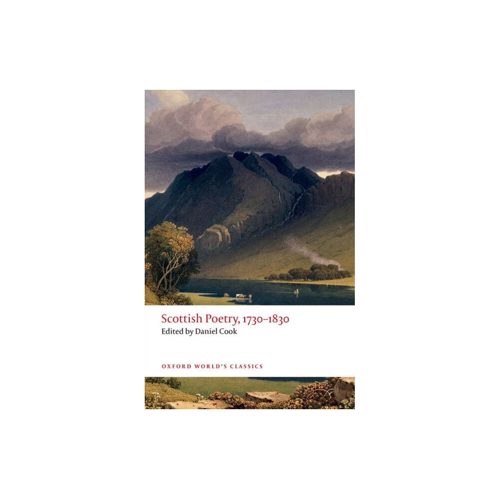 Oxford University Press Scottish Poetry, 1730-1830 (häftad, eng)