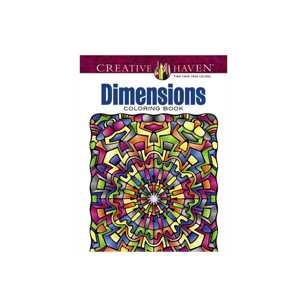 Dover publications inc. Creative Haven Dimensions Coloring Book (häftad, eng)