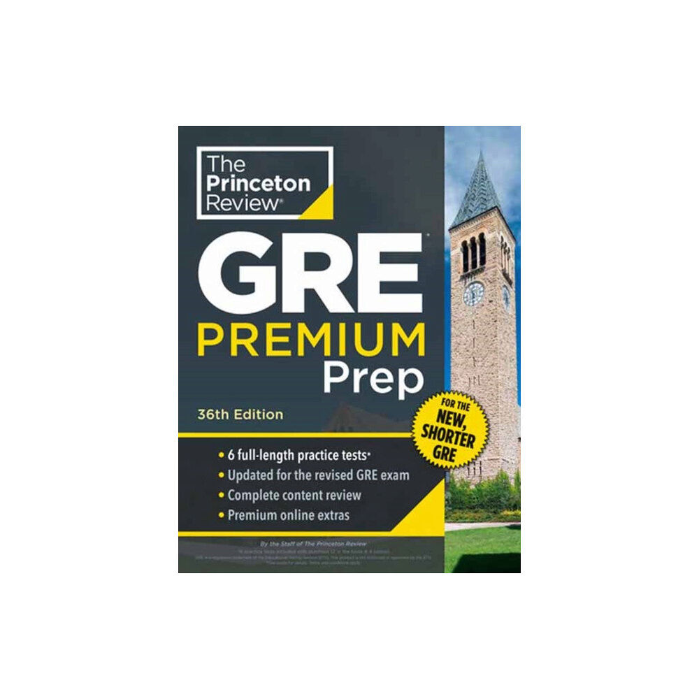 Random House USA Inc Princeton Review GRE Premium Prep, 36th Edition (häftad, eng)