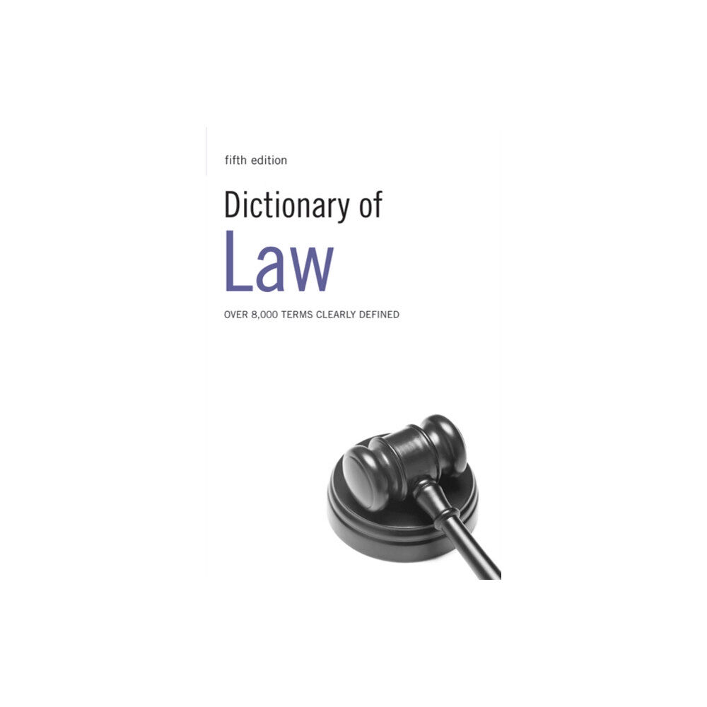 Bloomsbury Publishing PLC Dictionary of Law (häftad, eng)