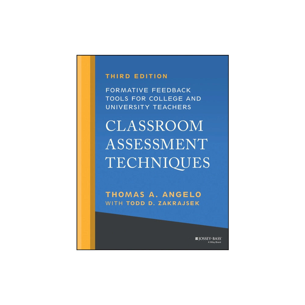 John Wiley & Sons Inc Classroom Assessment Techniques (häftad, eng)