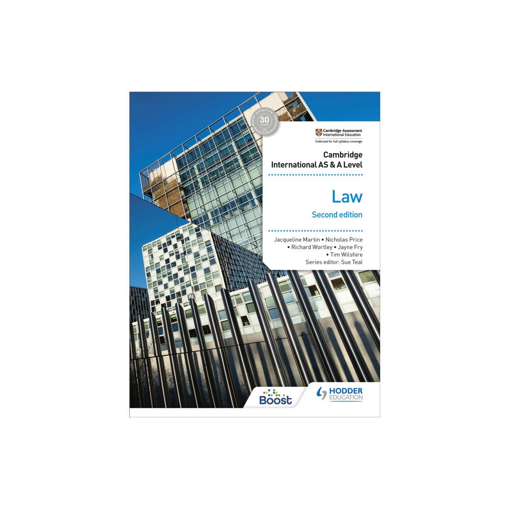Hachette Learning Cambridge International AS and A Level Law Second Edition (häftad, eng)