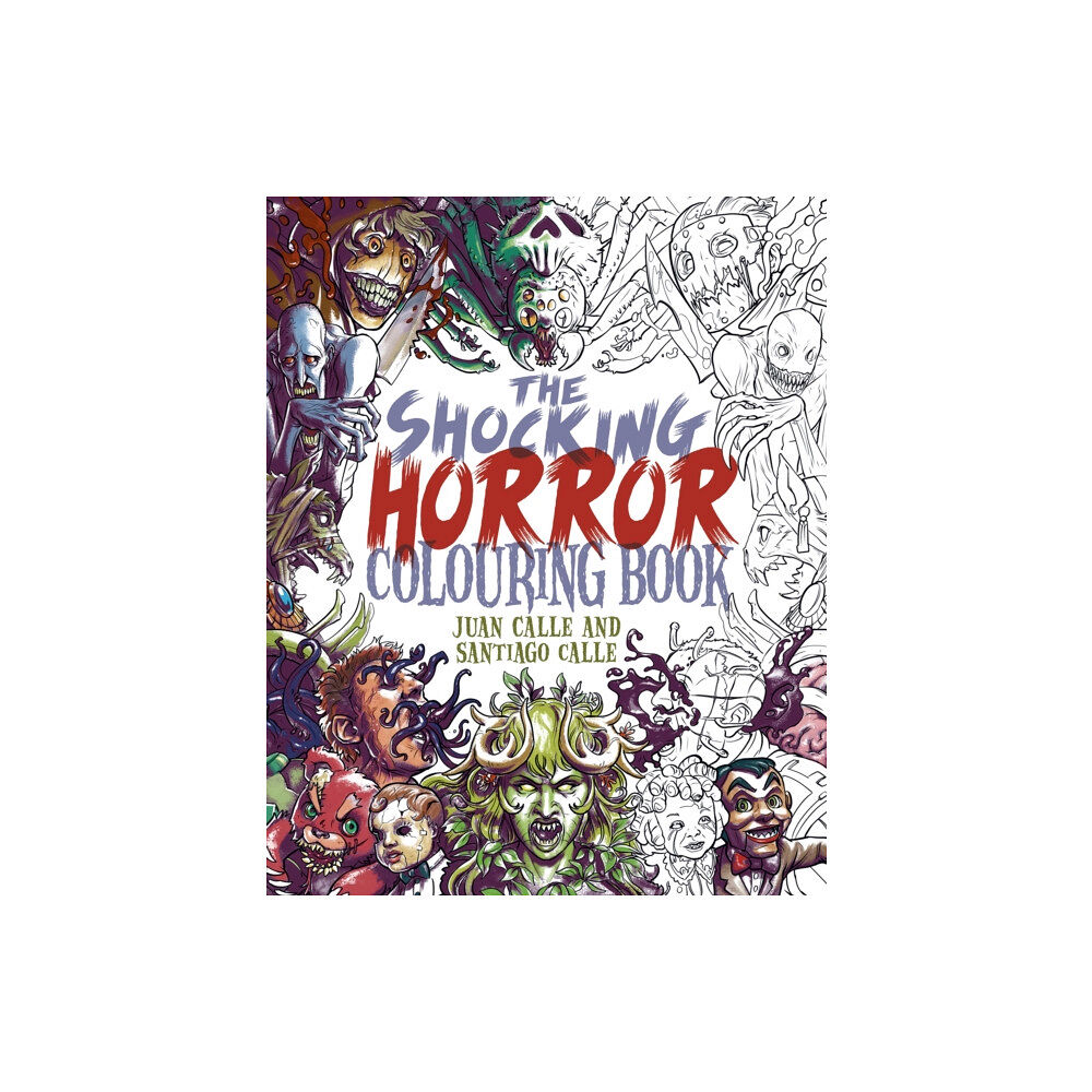 Arcturus publishing ltd The Shocking Horror Colouring Book (häftad, eng)