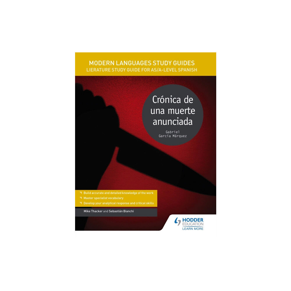 Hachette Learning Modern Languages Study Guides: Cronica de una muerte anunciada (häftad, eng)