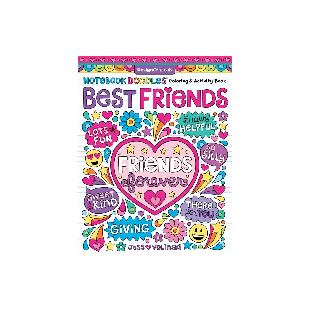 Design Originals Notebook Doodles Best Friends (häftad, eng)