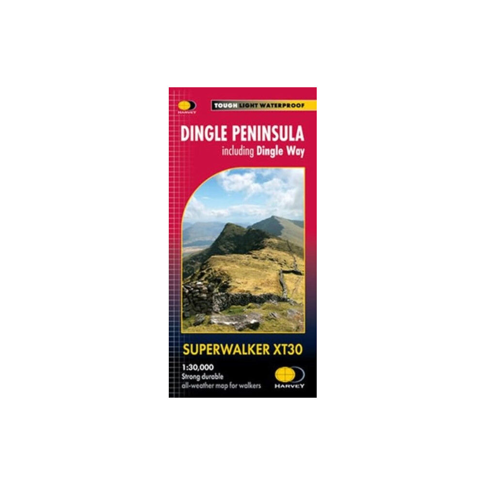 Harvey Map Services Ltd Dingle Peninsula Superwalker XT30