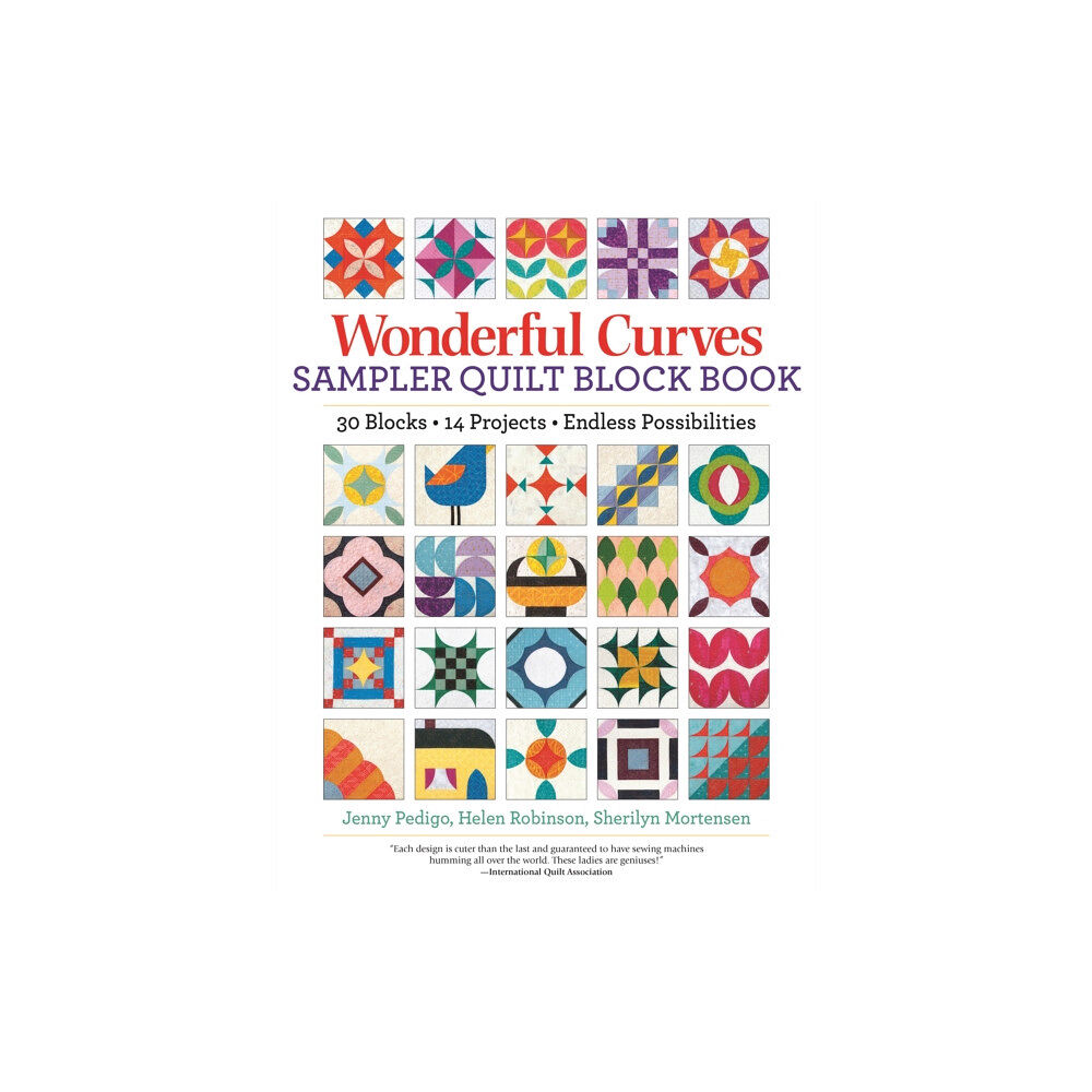 Landauer Publishing Wonderful Curves Sampler Quilt Block Book (häftad, eng)