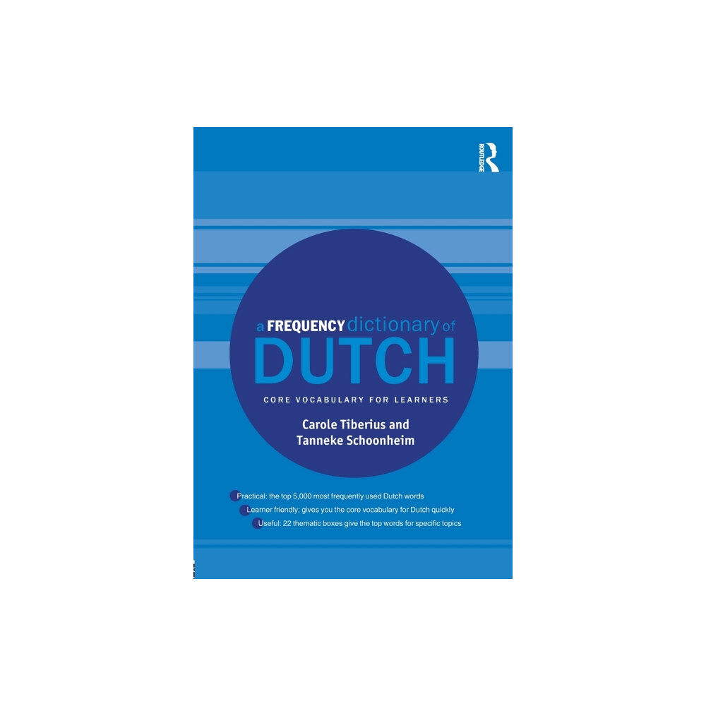 Taylor & francis ltd A Frequency Dictionary of Dutch (häftad, eng)