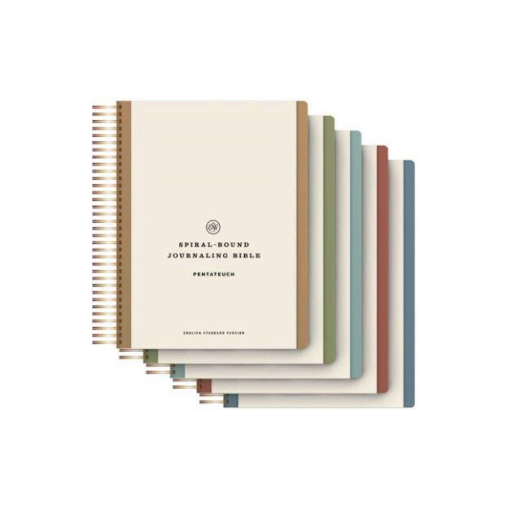 Crossway Books ESV Spiral-Bound Journaling Bible, Five-Volume Set